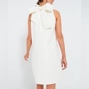 Tuckernuck White Blythe Sleeveless Bow Back Mini Dress Women’s Size XXS